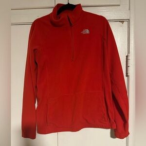 The North Face Women's Zip-Up Red Sweater